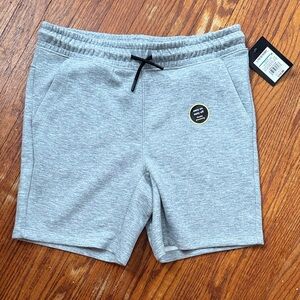 Boys Gray Casual Shorts L (10/12) Husky